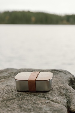 Logotrade advertising product image of: VINGA Ciro RCS recycled steel lunch box